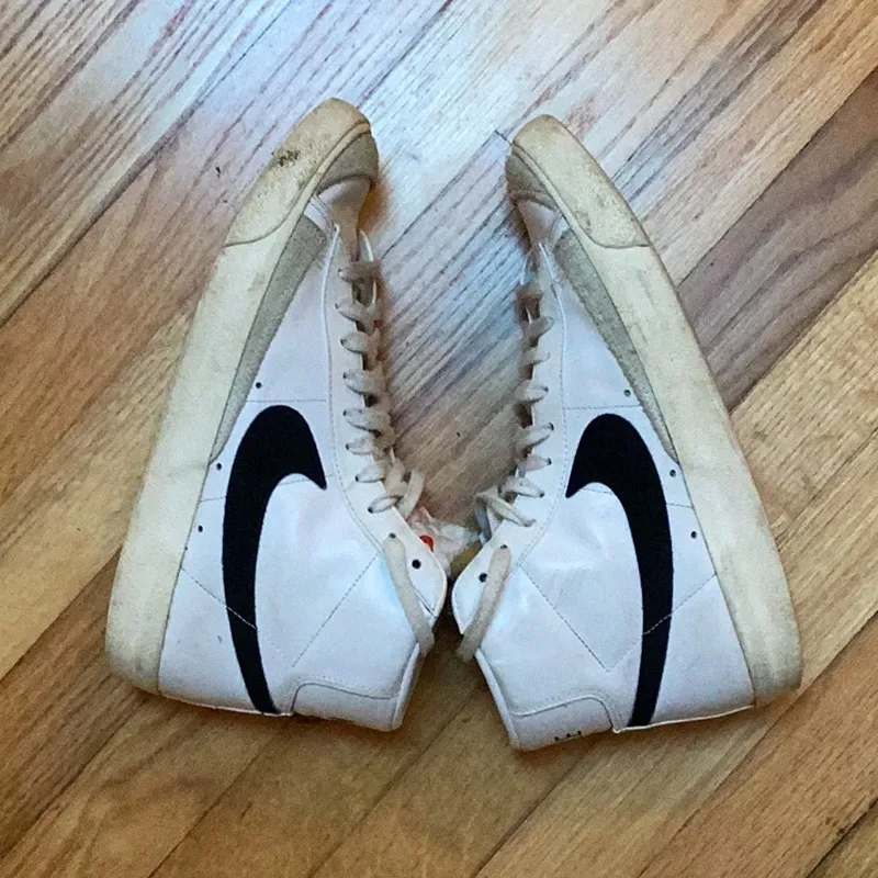Nike Blazers high top sneaker size 10 women’s - Image 4