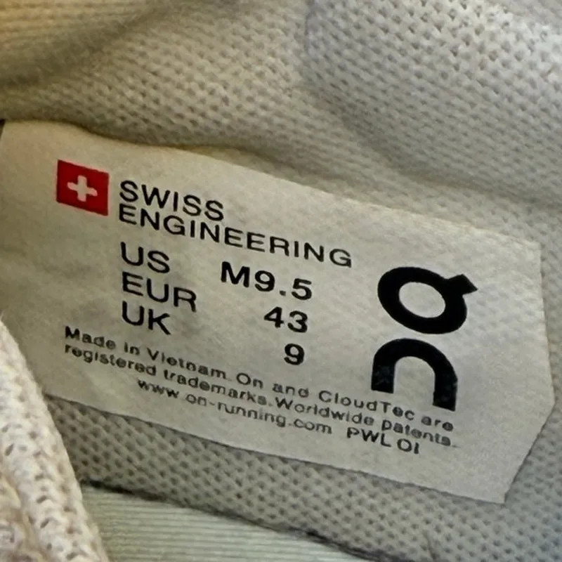 On Womens Running On Cloud The Roger Advantage Sneakers White‎ SZ 9.5M White - Image 9