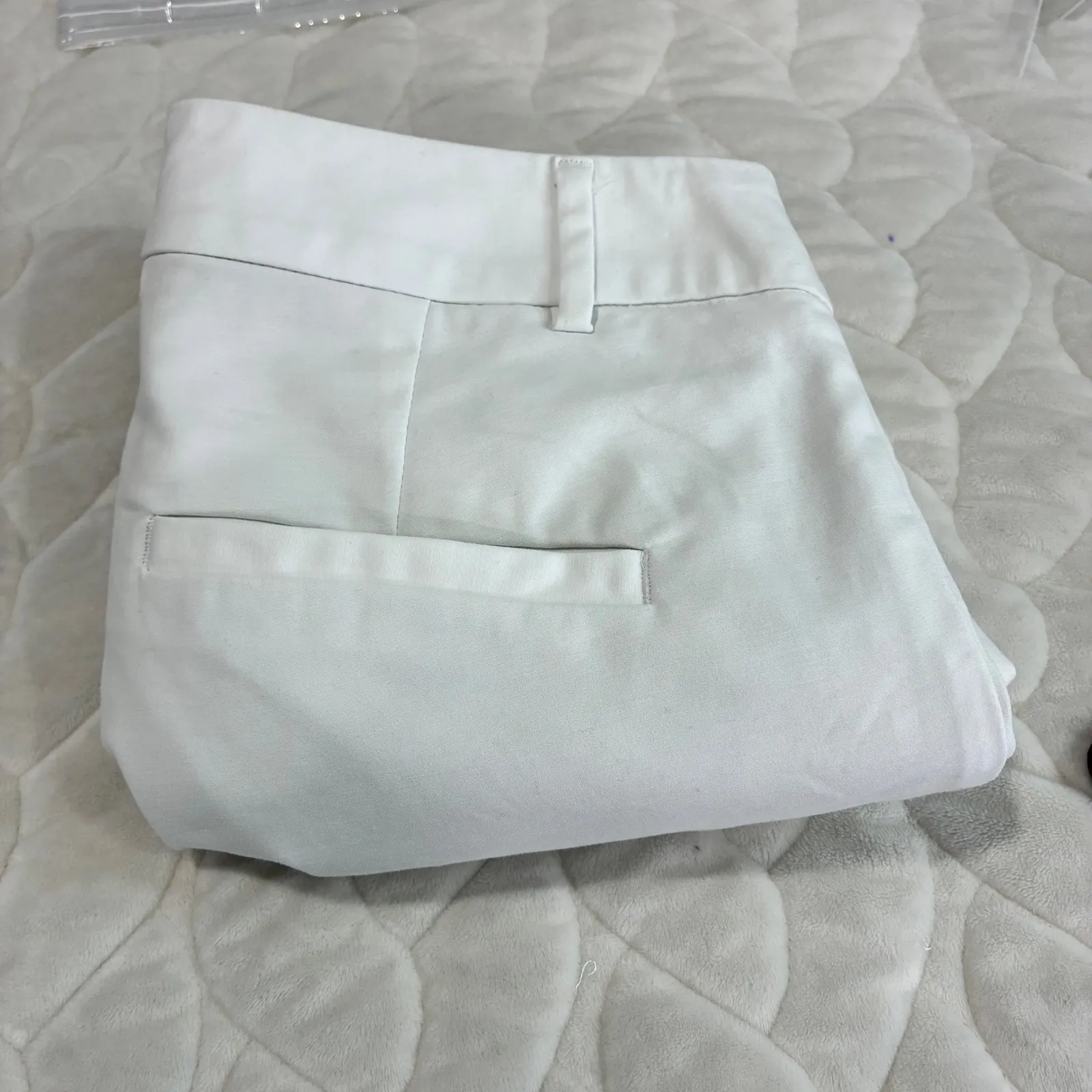 Lilly Pulitzer Women's White‎ Bermuda Shorts Pockets Golf Preppy Casual Size 2 - Image 9