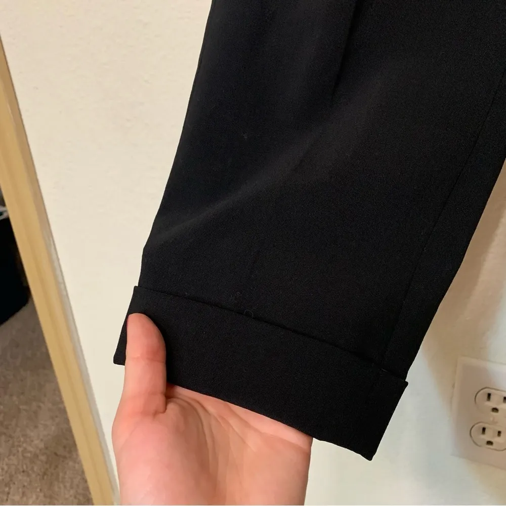 Women's Theory Black Dress Pant Trousers Size 2 - Image 3