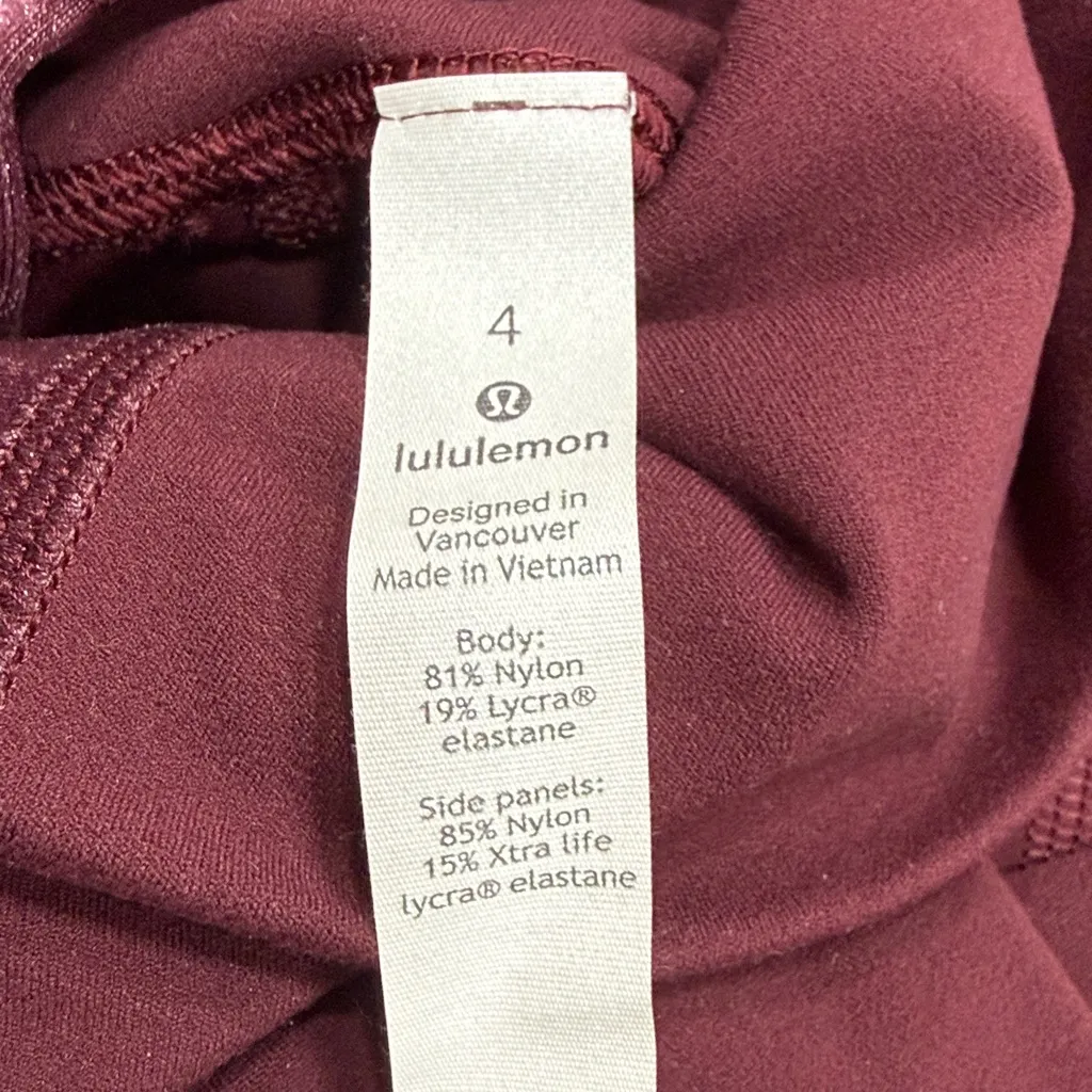 Lululemon - Align Super High-Rise Crop *Velvet
Garnet - 4 - Image 8