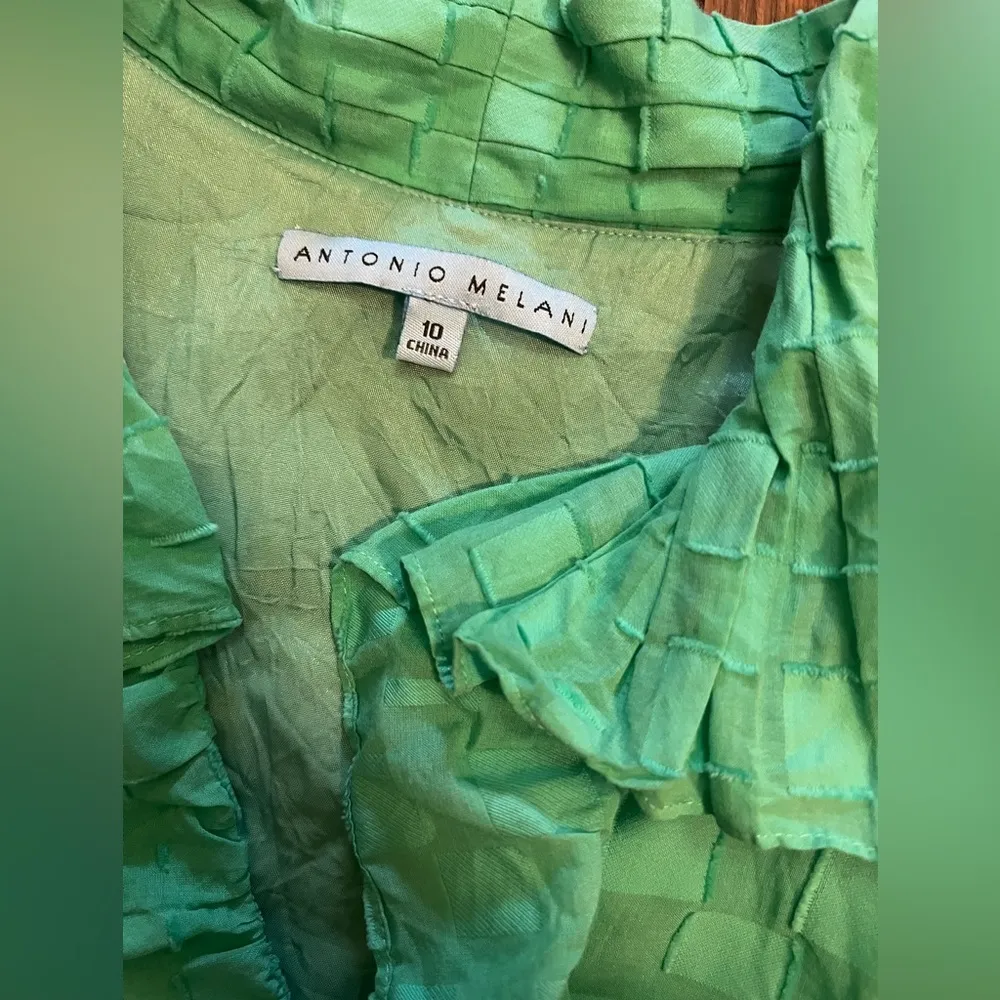 Antonio Melani green dress - Image 2