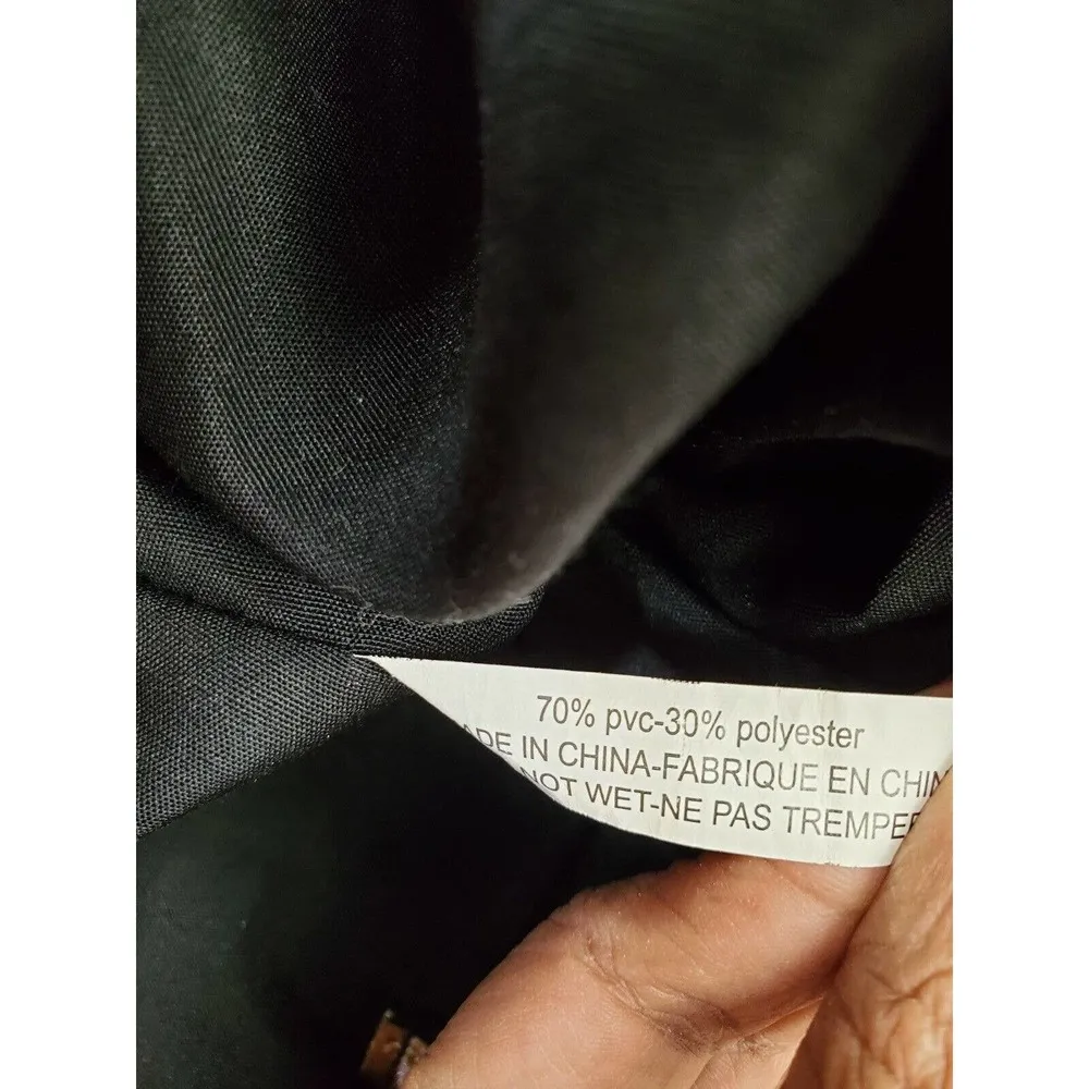 Elite Model's Fashion Women Two Tone PVC & Polyester Leopard Print Handbag Purse - Image 15