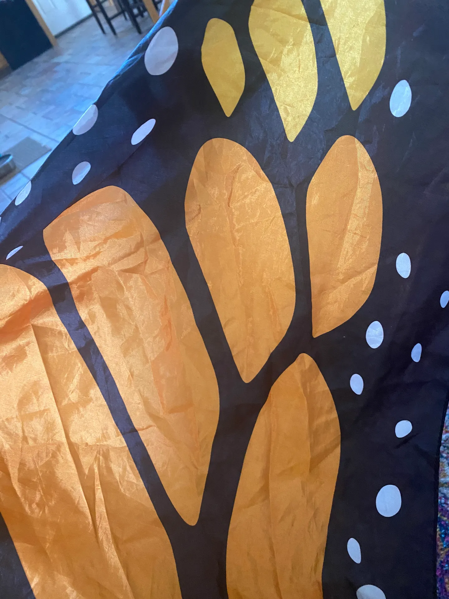 Monarch Butterfly Wings Costume Orange - Image 5