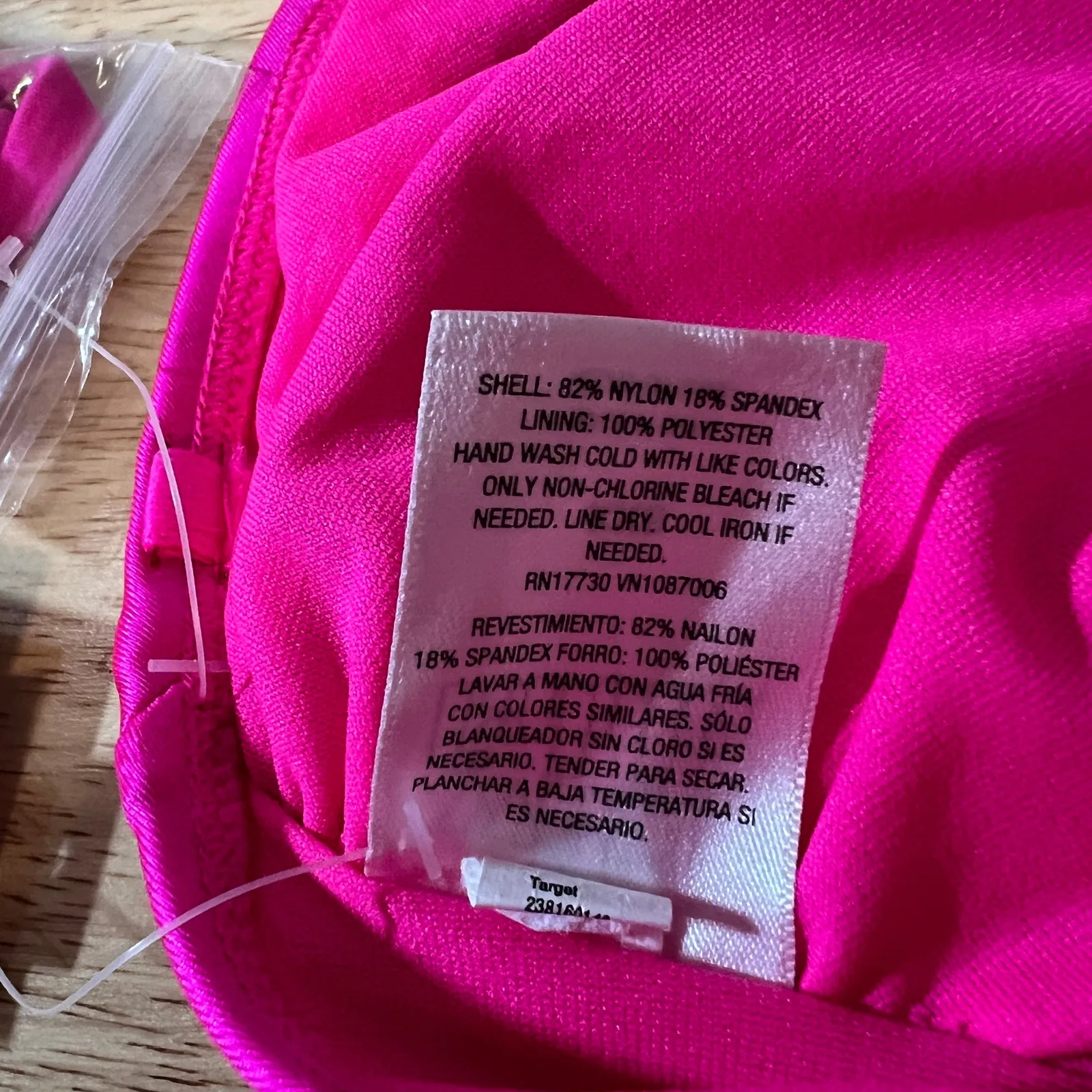 Wild Fable Women's Pink Longline Wrap Halter Bikini Top - Size XXS - NWT - Image 5