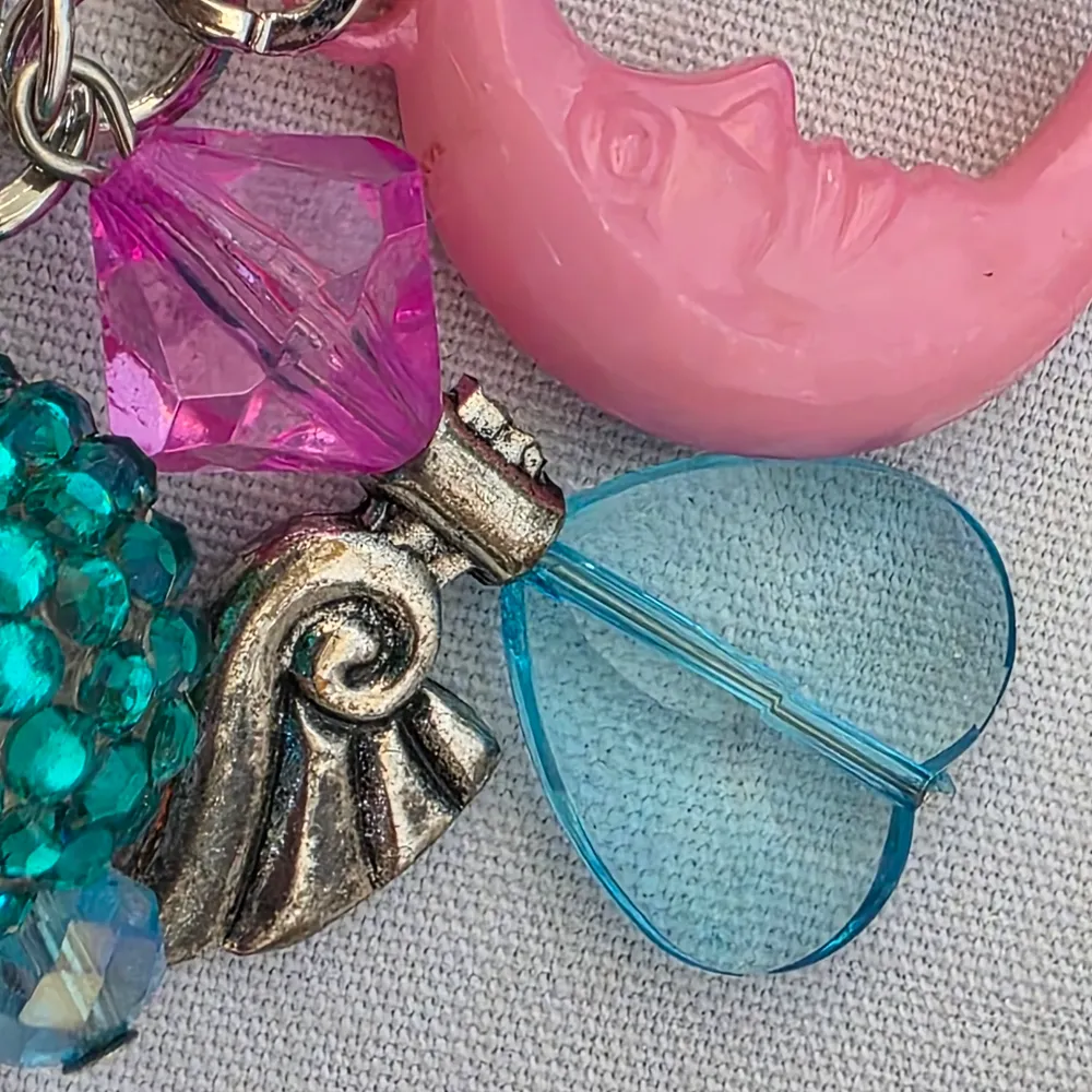 Vintage 80s Charm Bracelet Silver - Image 8