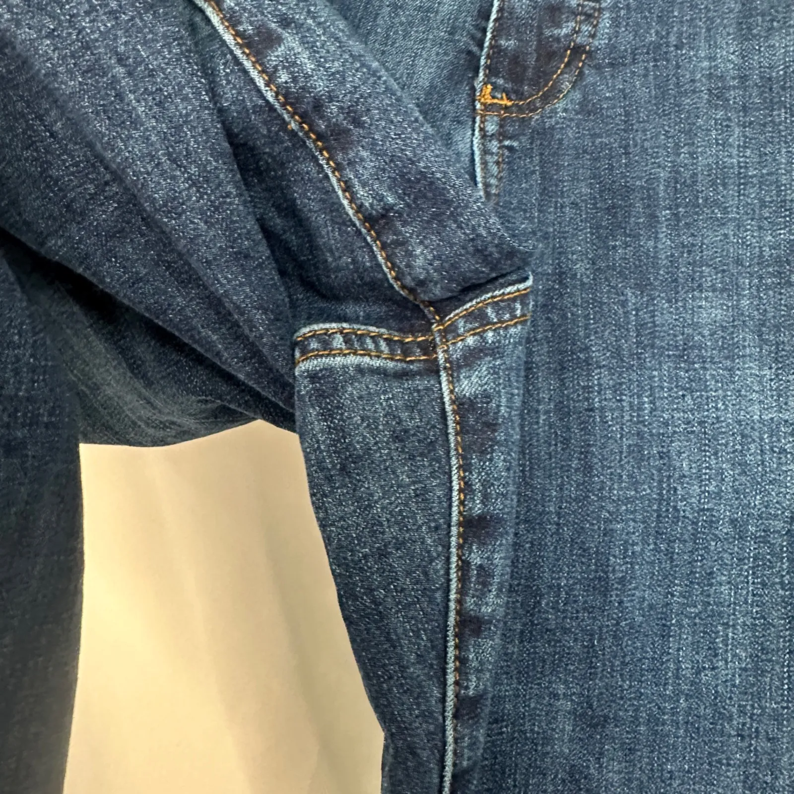 KUT from the Kloth Katy Boyfriend Jeans Dark Wash Denim Comfort Stretch Women 16 - Image 5