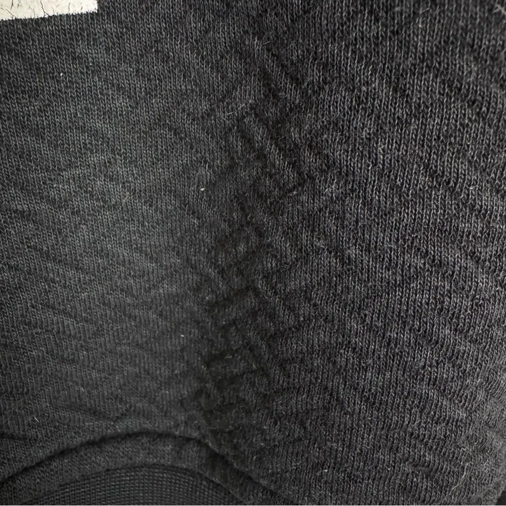 Superdry Dimension Panel Sport Crop Hoodie Black Size 8 - Image 9