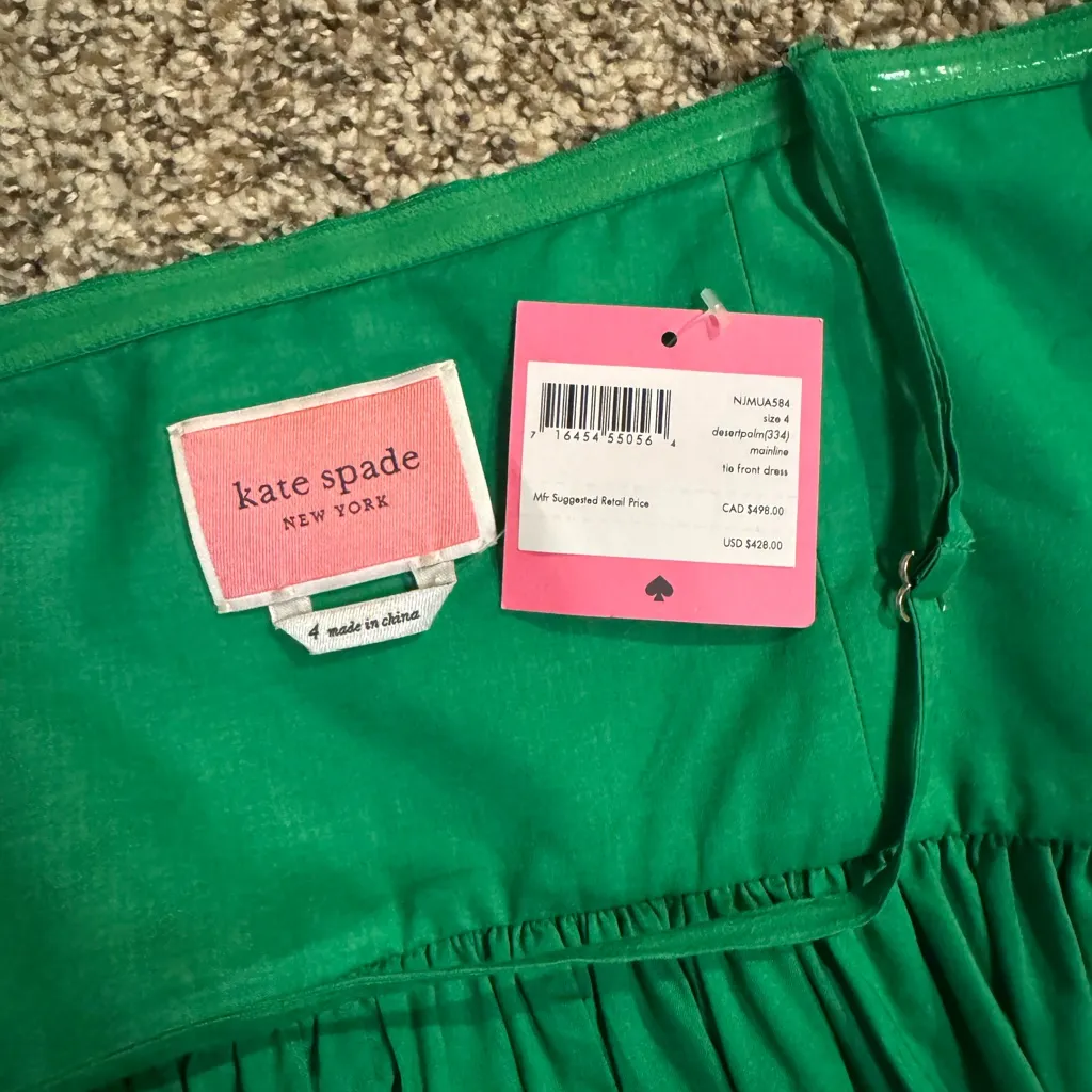 Kate Spade Vibrant Green Dress - Image 12