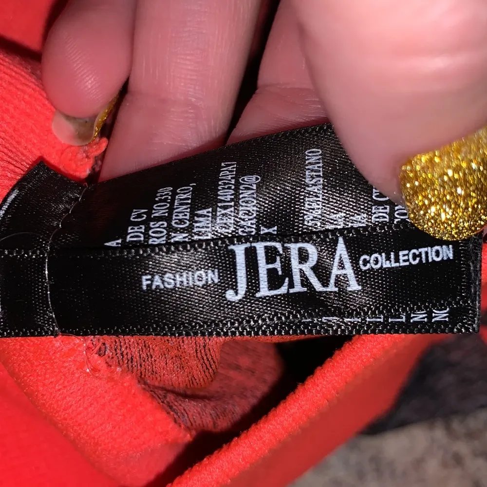 Fashion Jera Collection neon Orange & grey athletic leggings Gray - Image 6