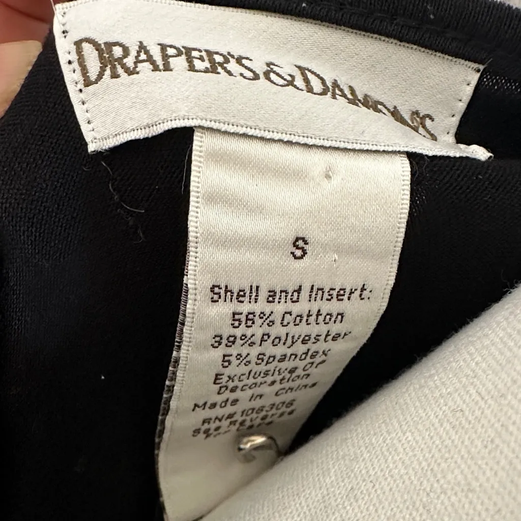 Festive Santa Black and White Blouse Red - Image 2