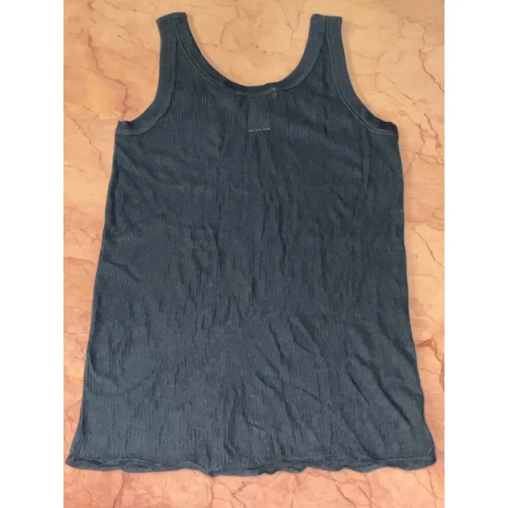 Lemaire Seamless Tank Top in Storm Blue Medium New Womens Beater Sleeveless Top - Image 6