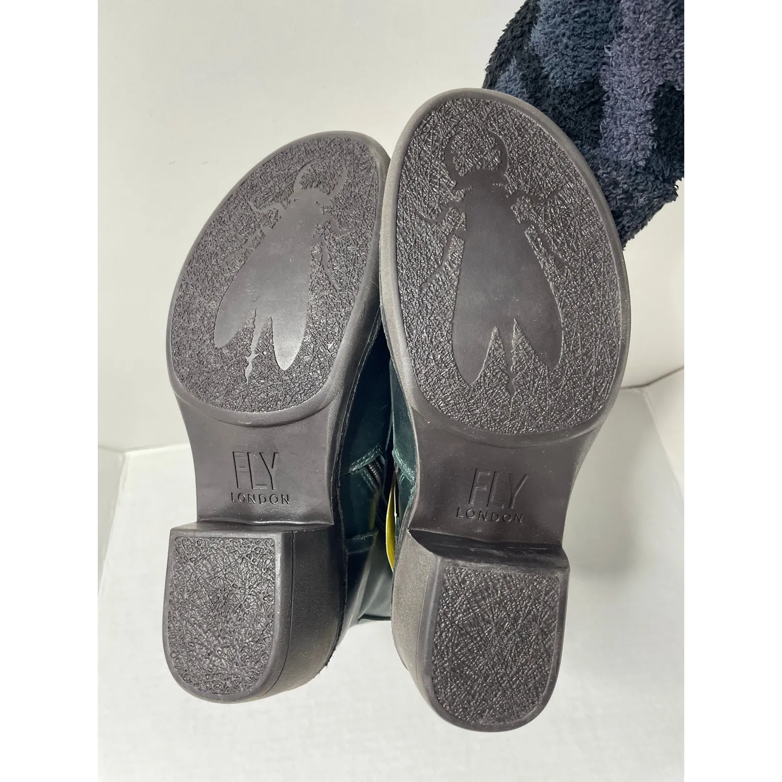 NEW NWOB Fly London Women's MILU Side-Zip Lace-up Ankle Boot Green Sizde 37 - Image 6