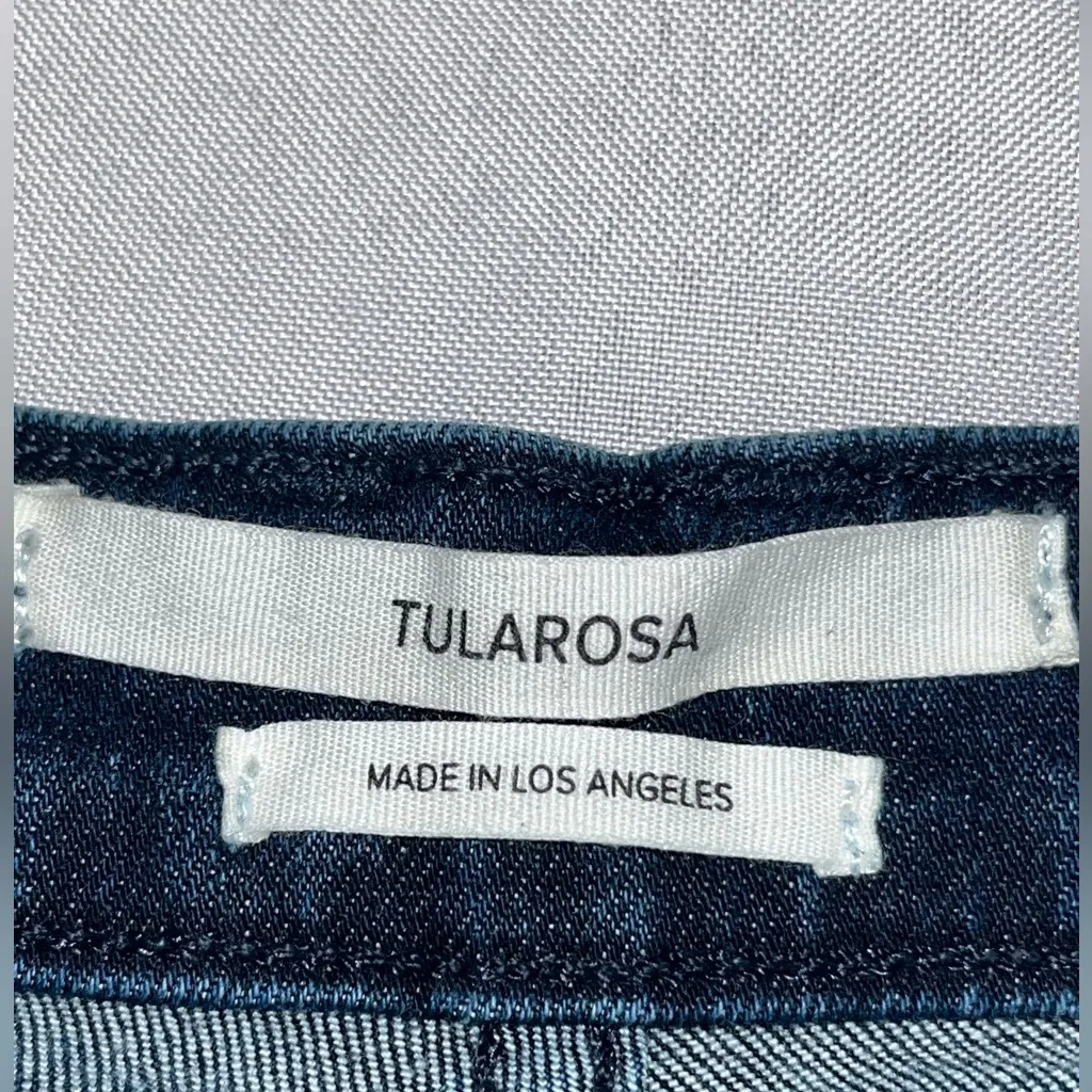 Tularosa Dark Blue Denim Wash Women’s Nora High Rise Jeans - Image 11