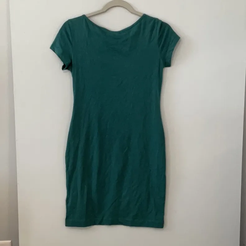 H&M Basic Scoop‎ Neck Stretch Mini Dress - Image 4