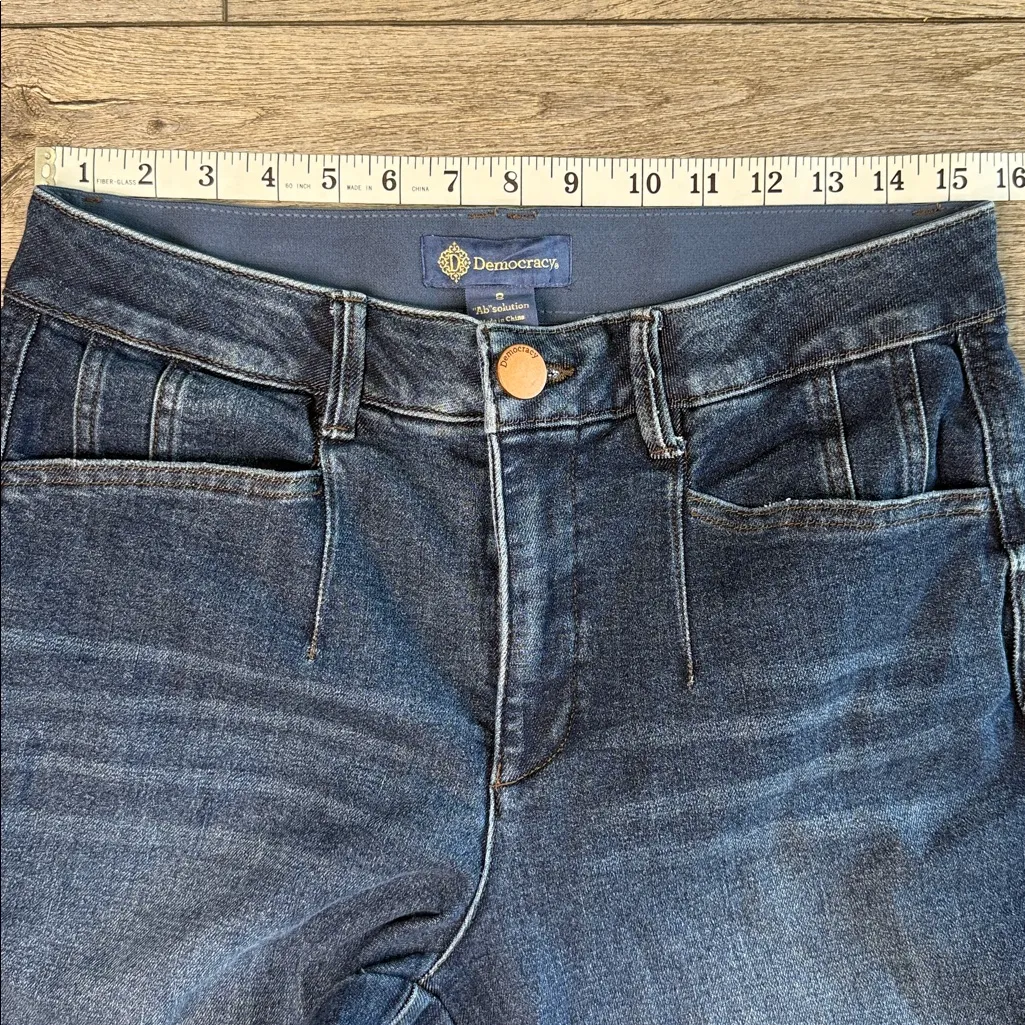 Democracy Ab Solution Blue Ankle Jeans - Image 4