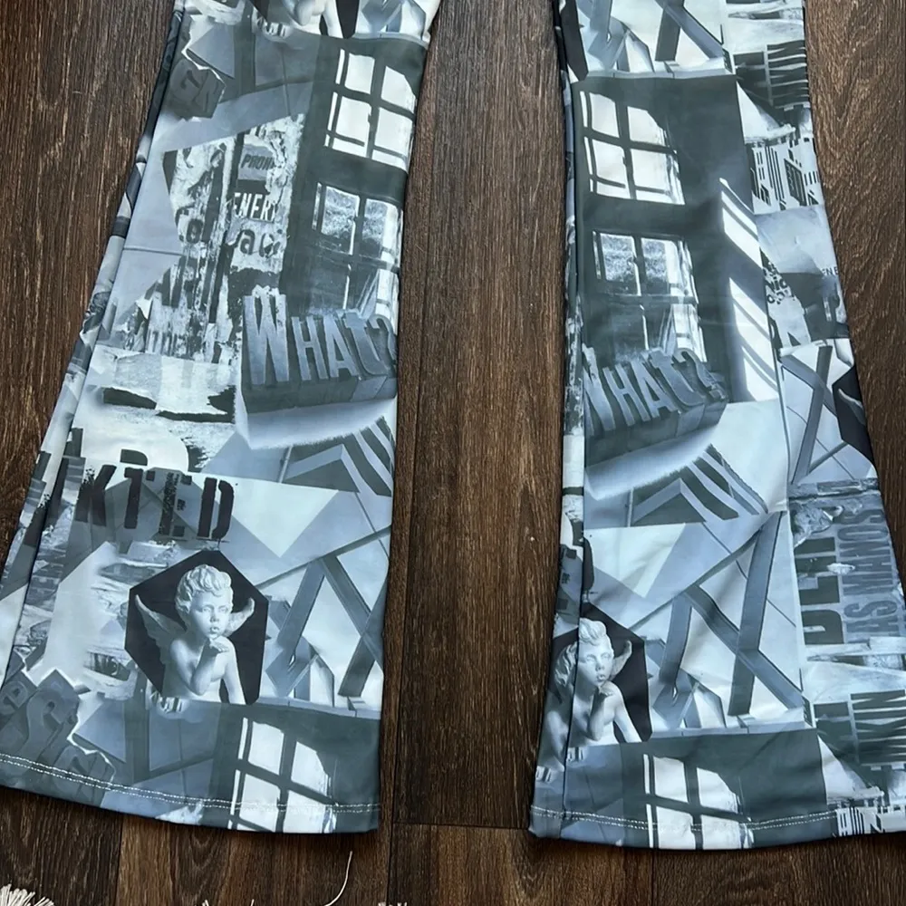 CASPER LACED FLARED PANTS - Image 3