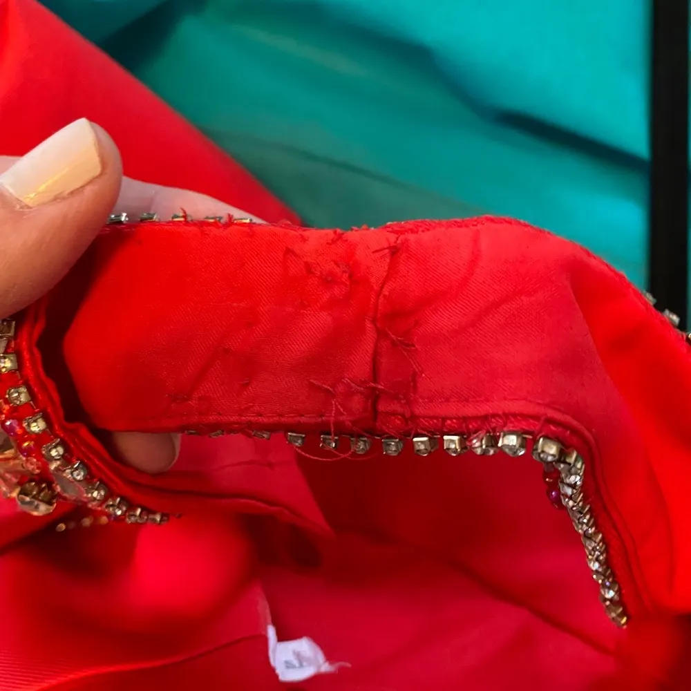 Studio 17 Red Prom Mermaid Dress - Image 9