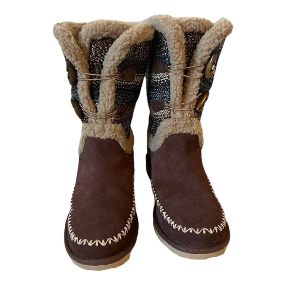 The Sak Sasha Earth Stripe Fleece Lined Boots - Image 8