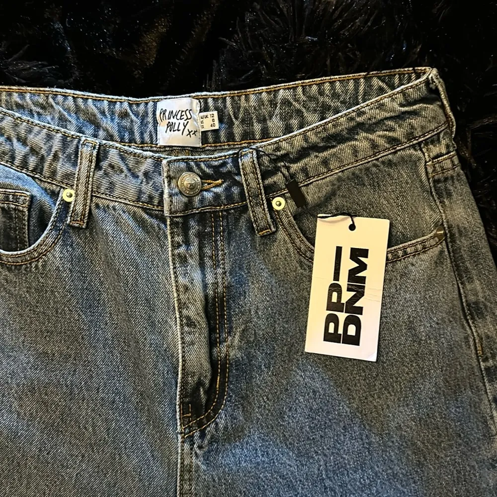NWT Princess Polly Denim jeans size 8 - Image 2