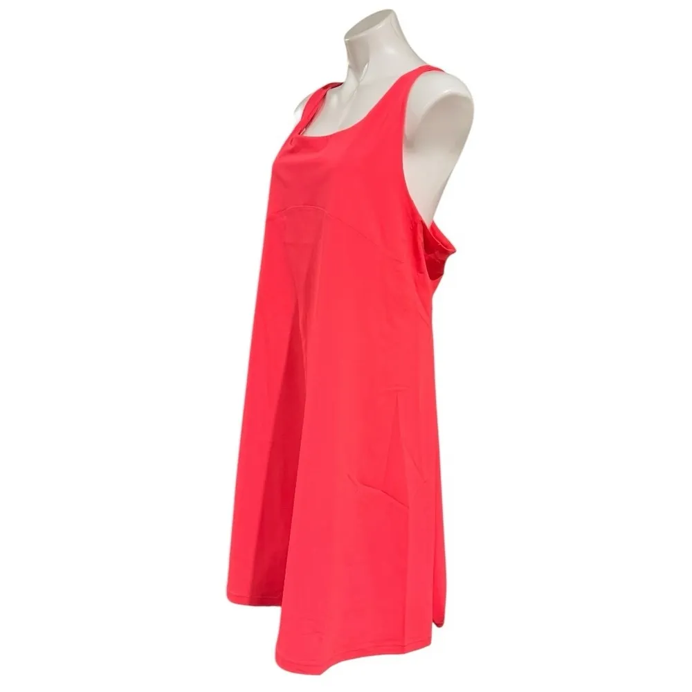 THE NORTH FACE Arque Hike Scoop Neck Racerback Dress Radiant Poppy Size XXL NEW - Image 4