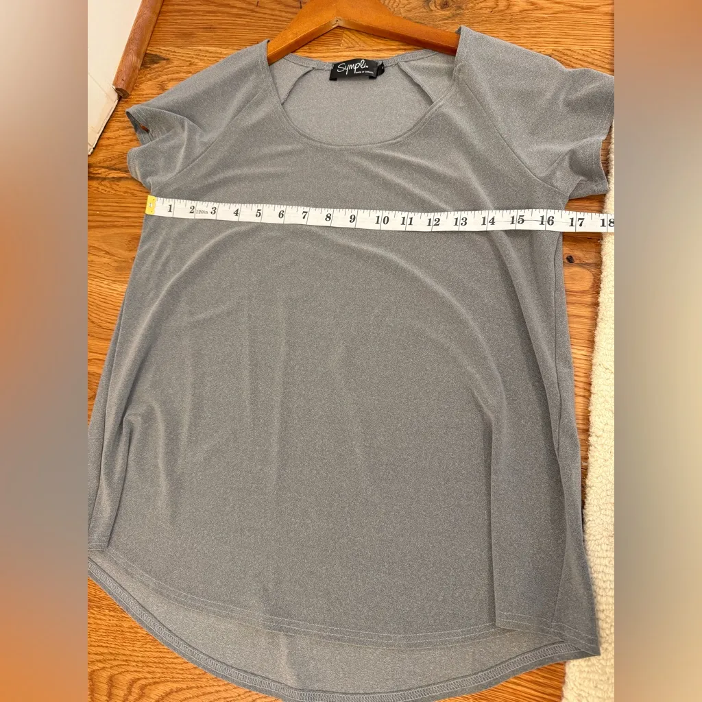 Sympli Grey T Shirt size 4 Gray - Image 6