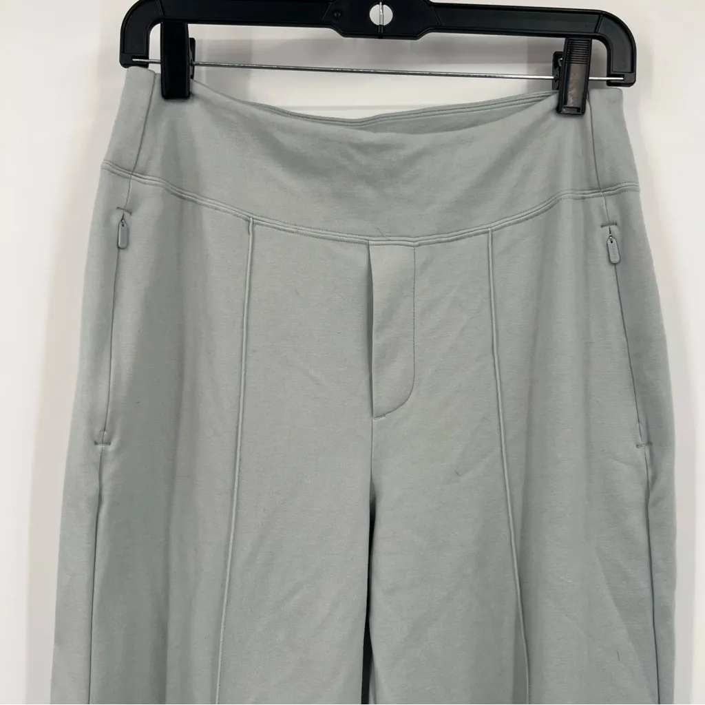 Athleta Eastbound Straight Pant Minimalistic Grey Sage Green Size 8 - Image 3