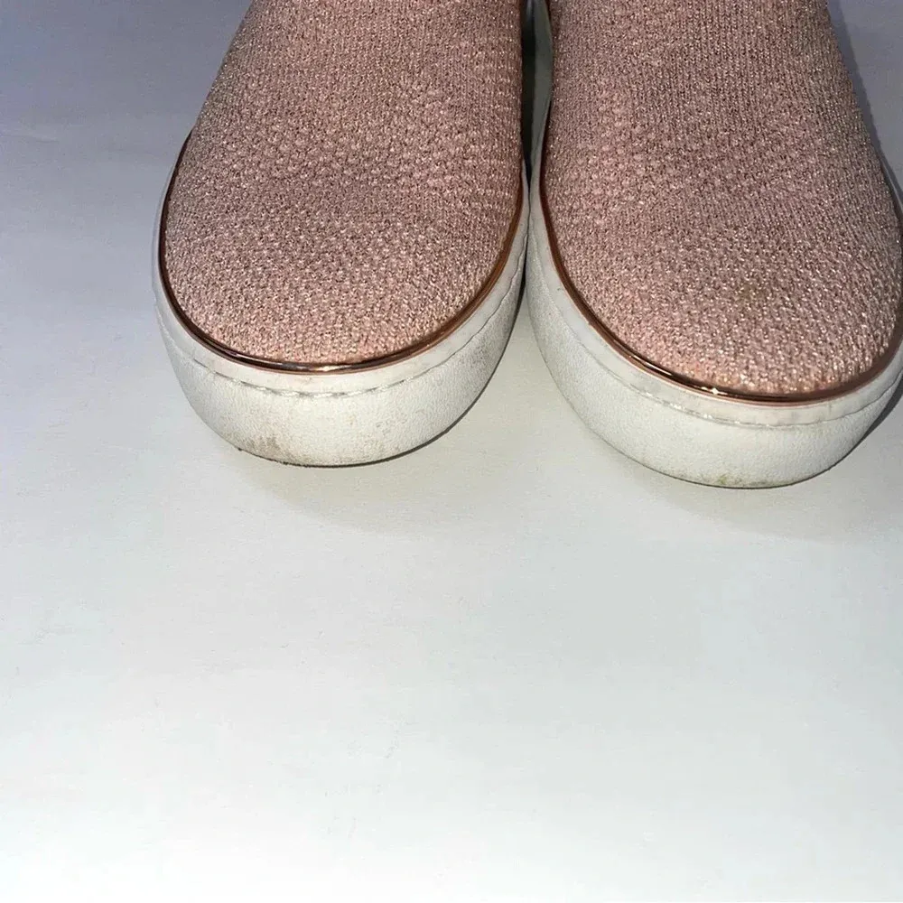 MICHAEL Michael Kors Women's Skyler Slip-On Sneakers Rose Gold Size 9 - Image 3
