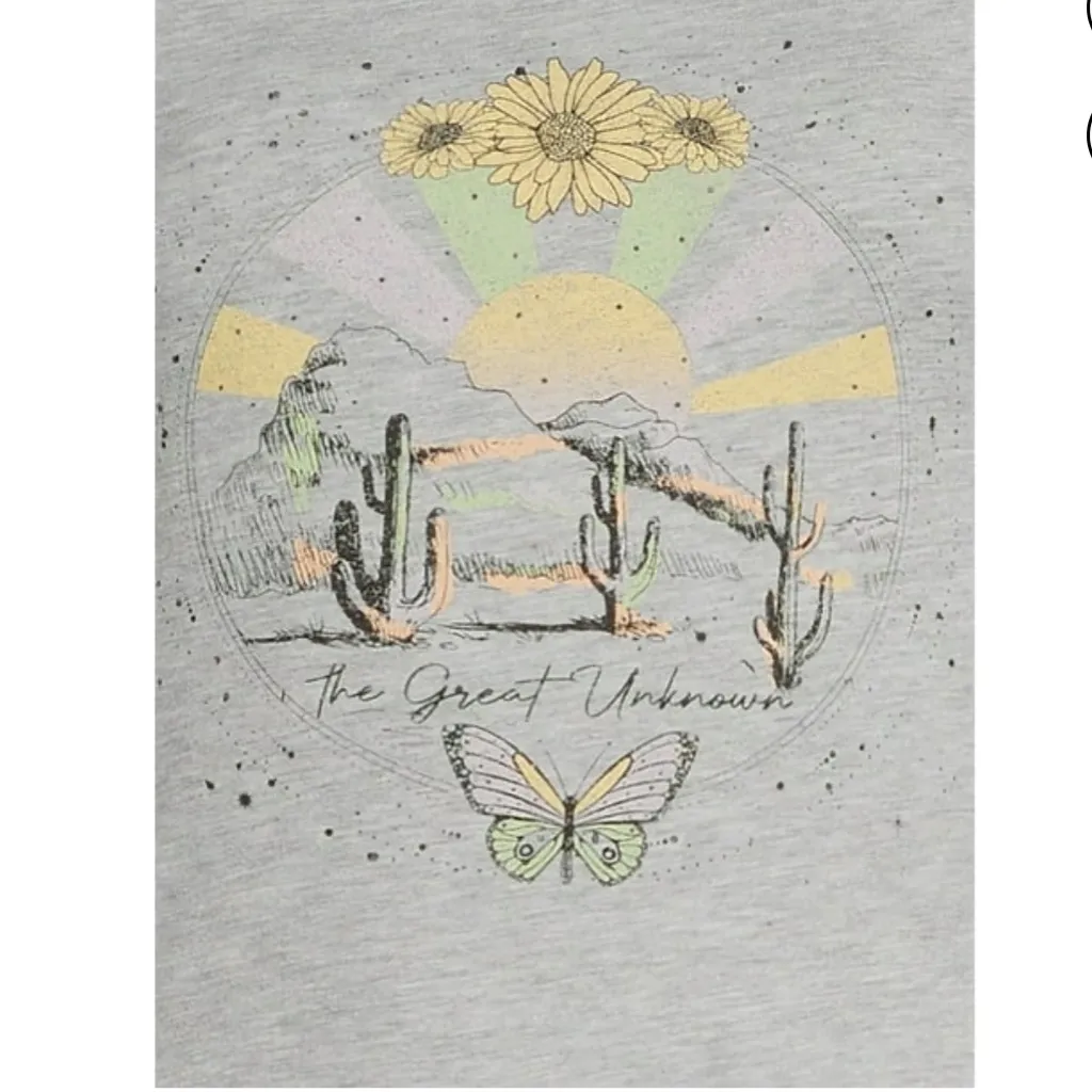 Wound Up Juniors The Great Unknown Graphic Tee Size Medium - Image 5