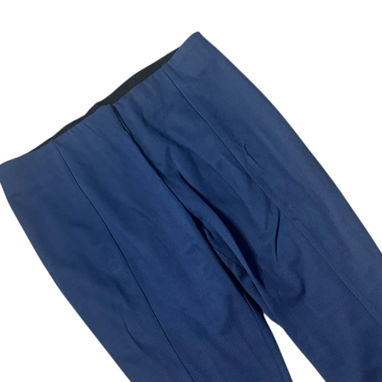 J Jason Wu Ponte Pants Pull On‎ Stretch Career Casual Blue Trousers Women 12P - Image 2