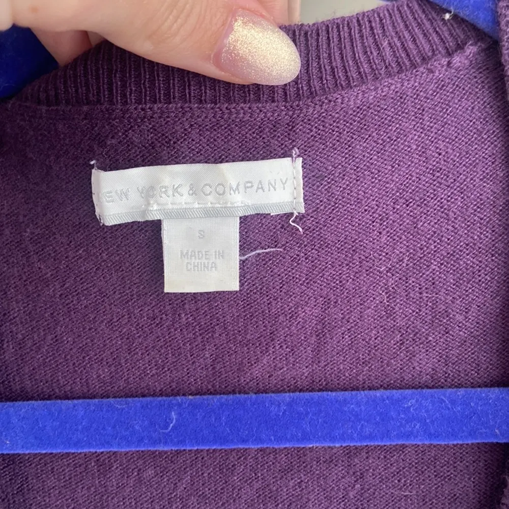 Purple cardigan - Image 2