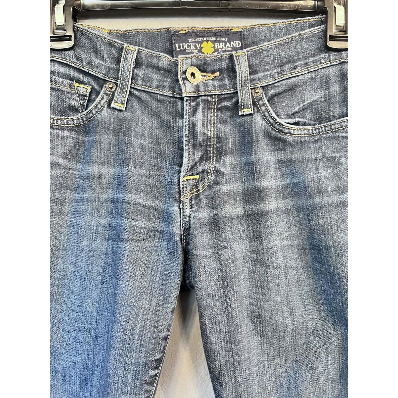 Lucky Brand Jeans Charlie Skinny Women's Size 2/26 Blue‎ Denim - Image 2