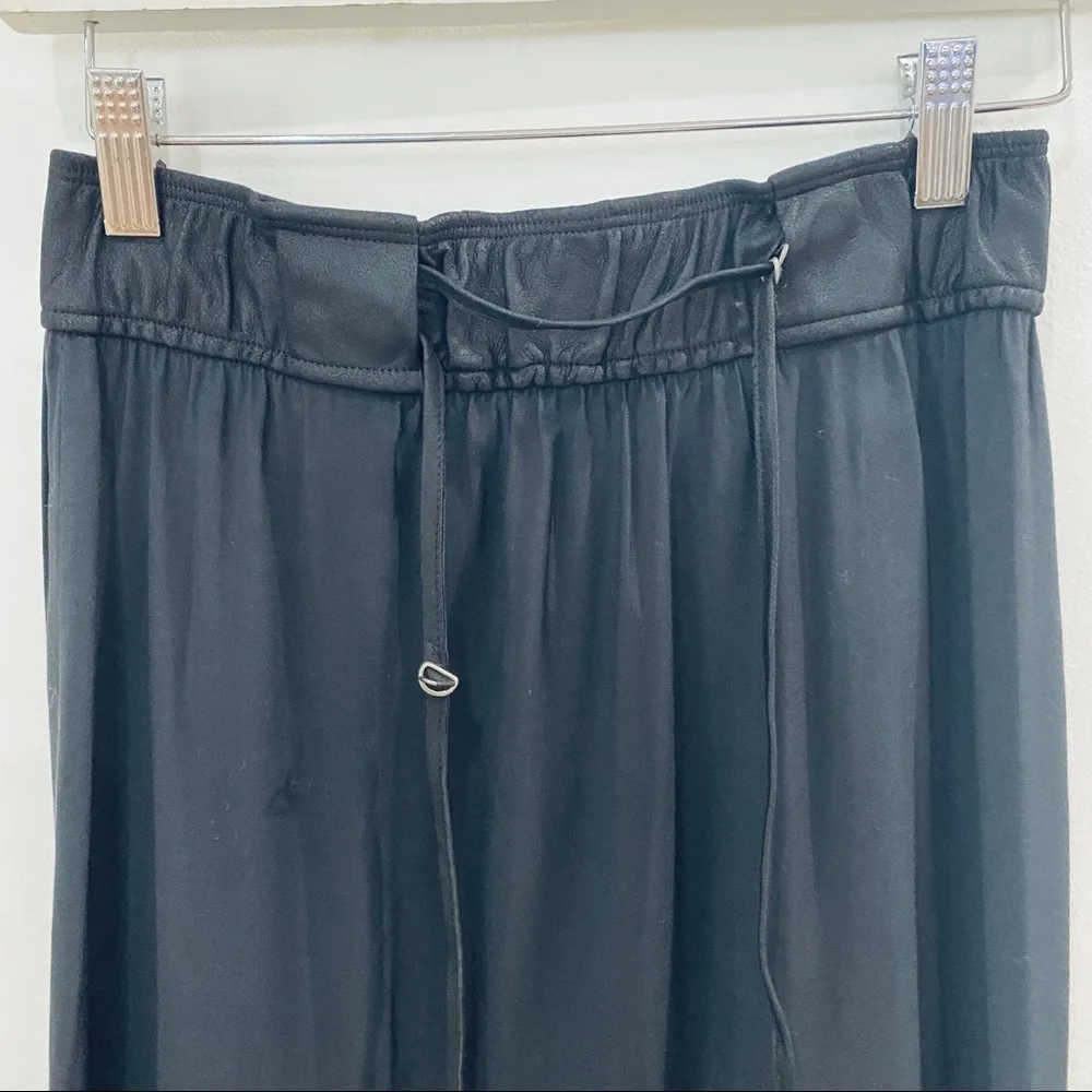 Helmut Lang leather band maxi skirt NEW - Image 5
