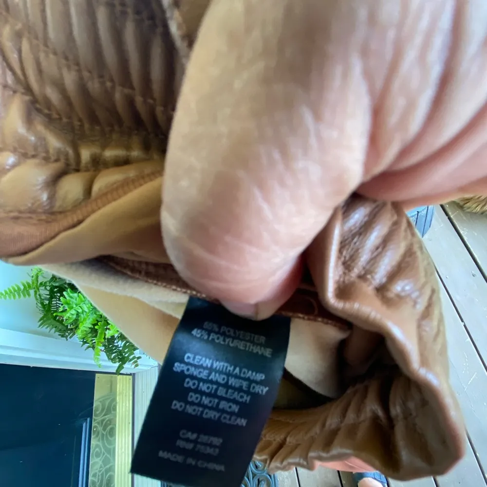 Joie Faux Leather Jogger Pants - Image 5