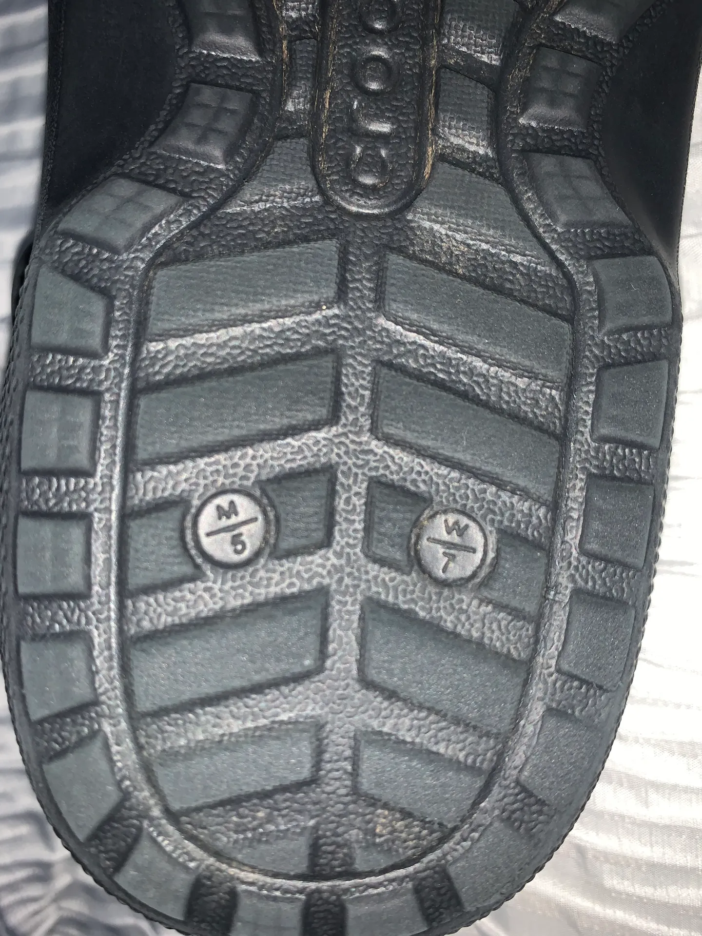 Crocs black fuzzy - Image 3