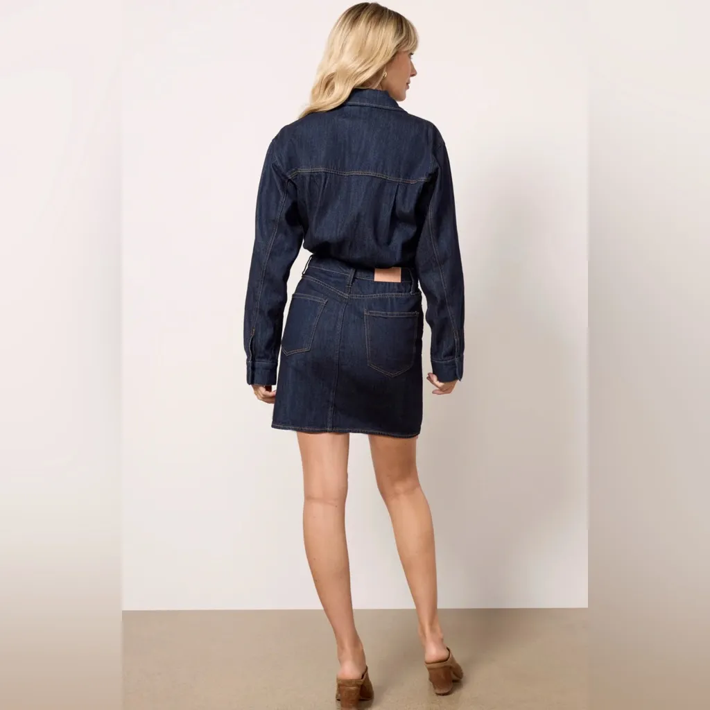 Pistola Nina Denim Mini dress Large - Image 4