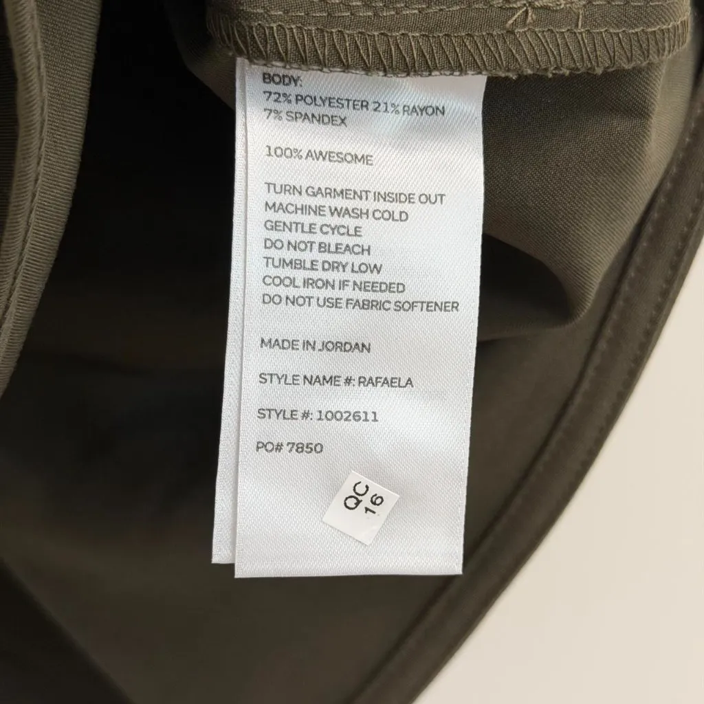 Figs Rafaela Oversized Scrub Top in Spruce, Size XXS - Image 10