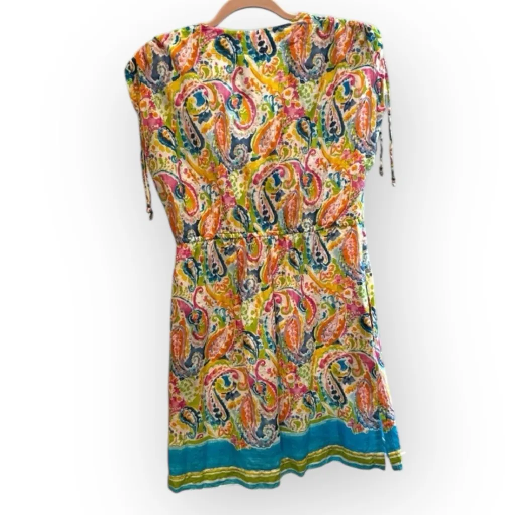 Lauren Ralph Lauren Paisley Swim Cover-Up Dress Multicolor – Size M - Image 2