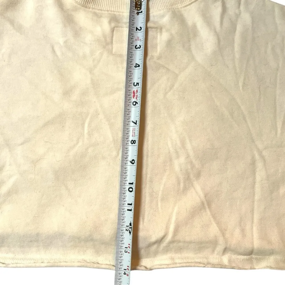 Aeropostale Cozy Urban NYC Inspired Graphic Cropped Sweatshirt Women Size M NWOT - Image 6