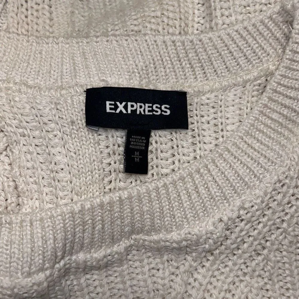 ✨Express Cable Knit Split Back Sweater✨ - Image 12
