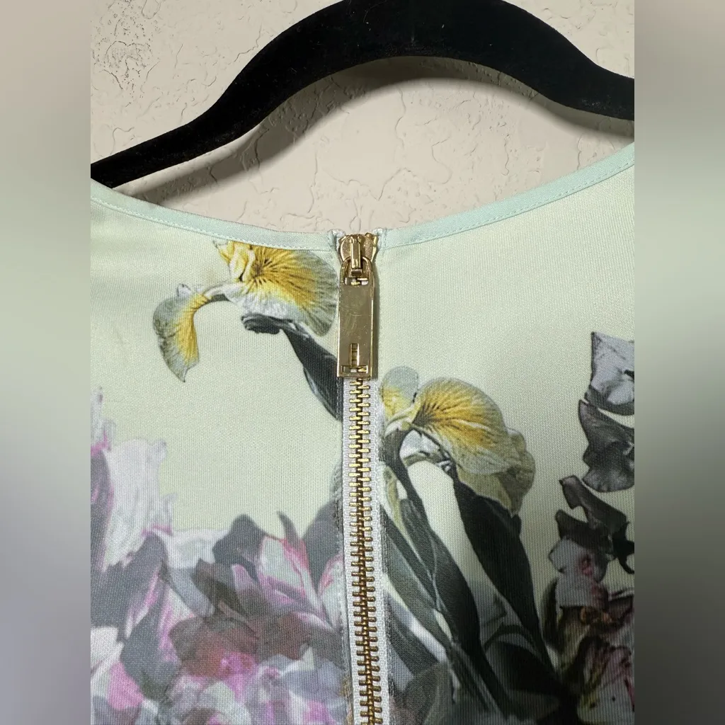 NWT Ted Baker Torchlit Floral Skater Dress Size US 6 - Image 7