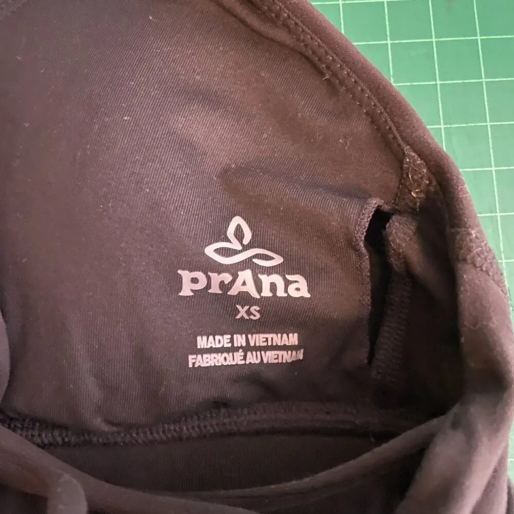 Women S Black Memento Sports Bra Padded UPF 50 Stretch Gorpcore Athletic - Image 6