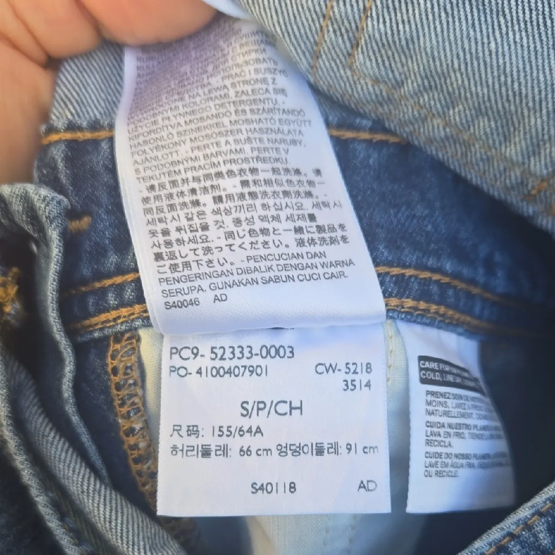 Levi's Blue Denim Overalls - Image 5