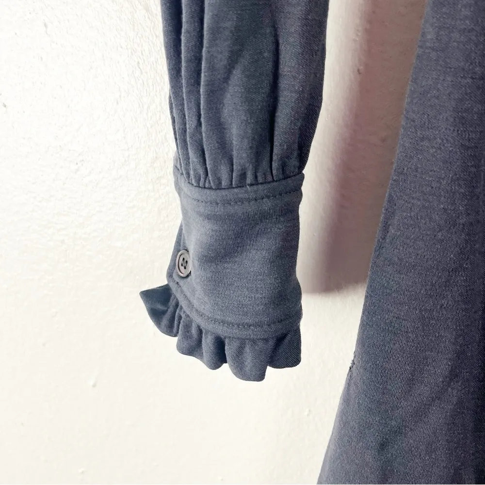 DIANE vonFURSTENBERG Volante 100% Wool Long Sleeves Wrap Dress, Size 8 - Image 6