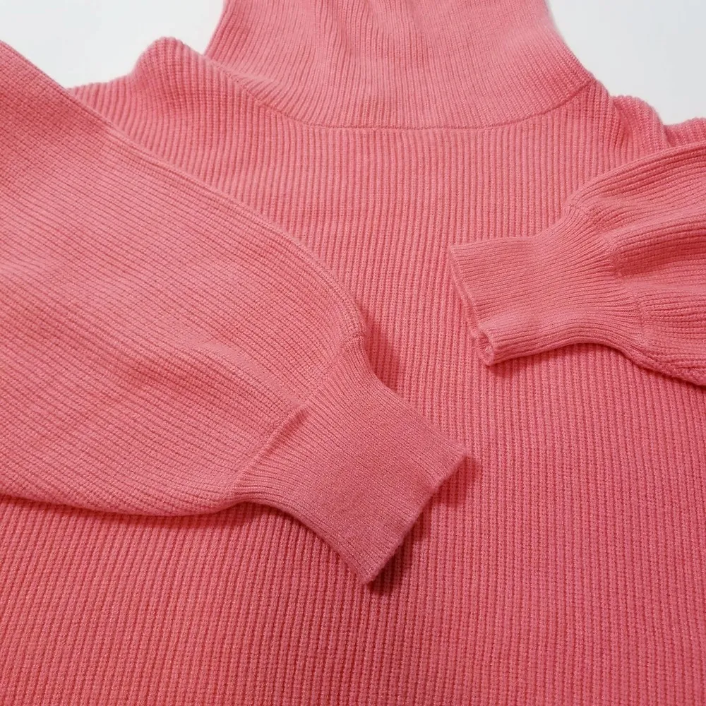 VICI Coral Turtle Neck Pullover Knit Sweater - Image 6