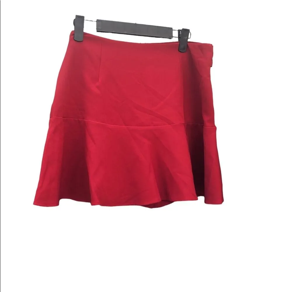 NWT ZARA TIE FRONT SHORTS - Image 4