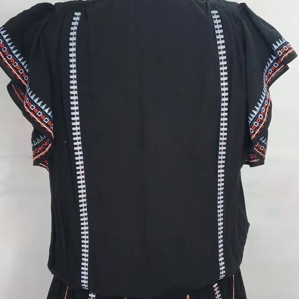 PARKER Black Embroidered Dean‎ Casual Dress - Image 12