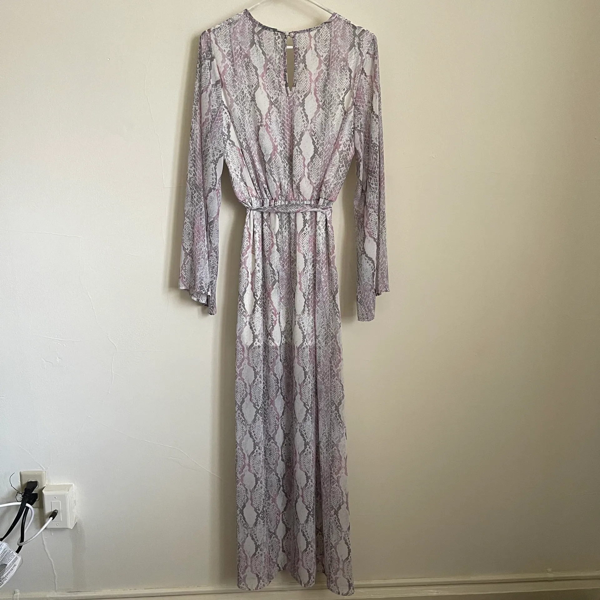Snake Print Maxi Dress  - Image 2