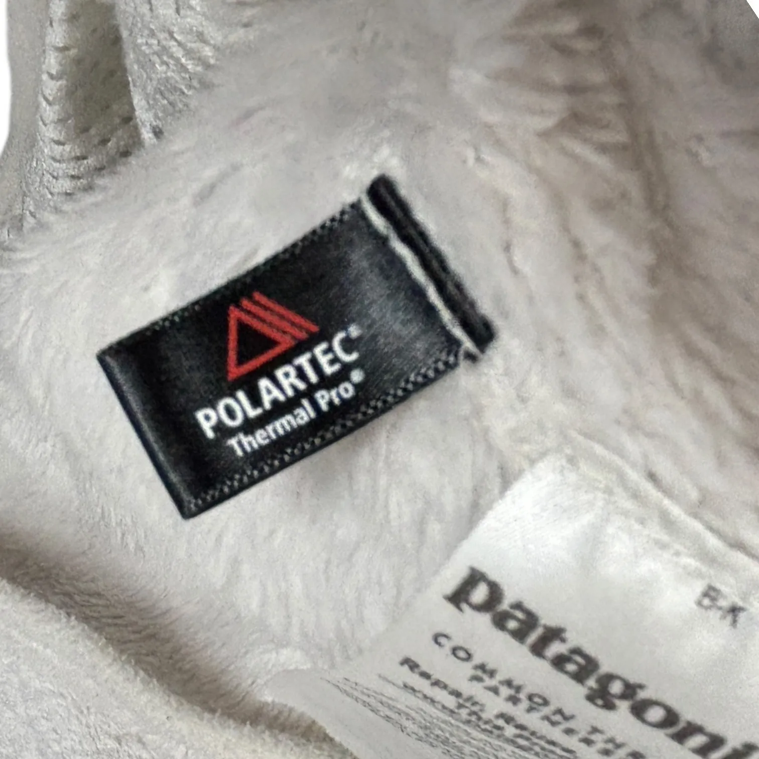 Patagonia Womens Snap-T Pullover Fleece Top Sweater Polartec Thermal Pro Cream S - Image 7