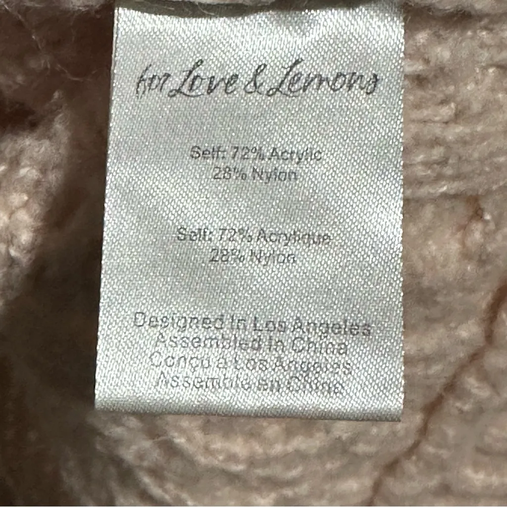 For Love And Lemons Amaryllis Button Down Cardigan Sweater Size M - Image 6